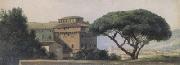 Pierre de Valenciennes View of the Convent of the Ara Coeli The Umbrella Pine (mk05) china oil painting reproduction